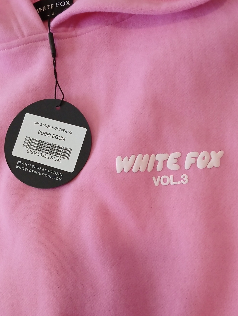 White Fox Boutique Bubblegum Pink Vol.3 Sweatshirt - Picture 1 of 10